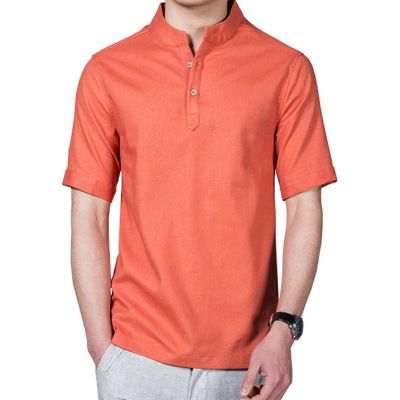 Henley Half Sleeve Shirt